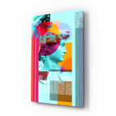 Abstract Art Glass Wall Art.